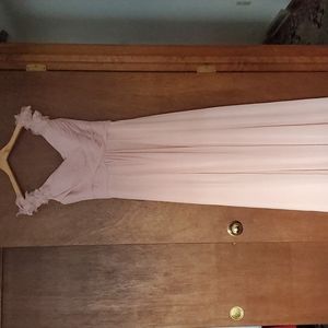 Blush Pink Bridesmaid Dress